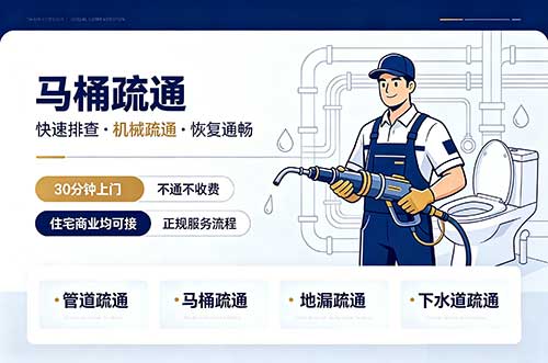 德惠马桶疏通