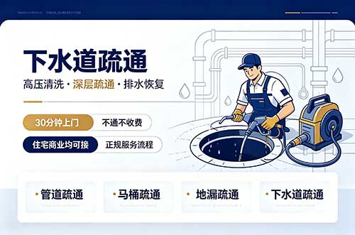 德惠下水道疏通