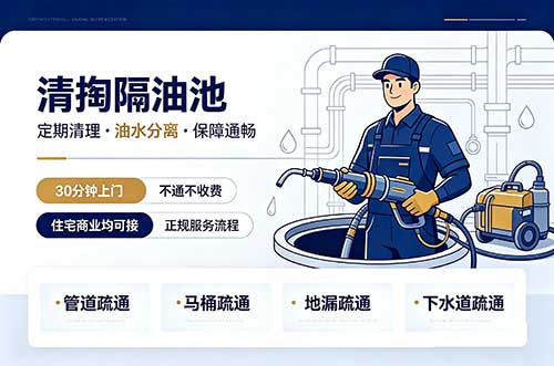 德惠清掏隔油池