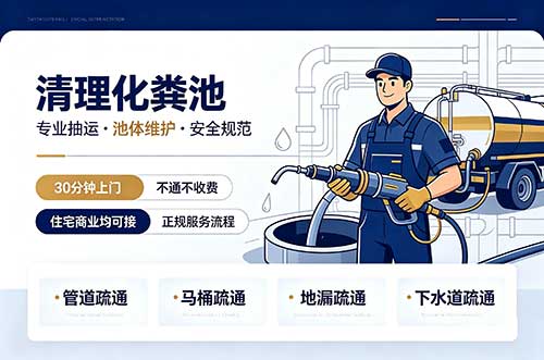 德惠清理化粪池